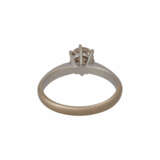 Ring mit Brillant ca. 0,78 ct, - фото 4