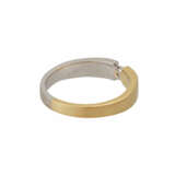 Ring mit Brillant ca. 0,15 ct, - фото 3