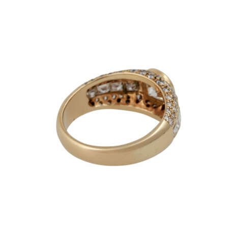 Ring mit zentralem Brillant von 1,01 ct, - photo 3