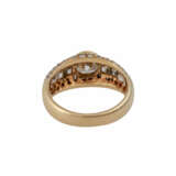 Ring mit zentralem Brillant von 1,01 ct, - photo 4