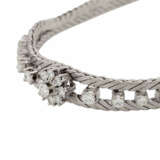 Armband mit 21 Brillanten, zusammen ca. 2,07 ct (punziert) - Foto 5