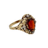 Ring mit oval facettiertem Citrin ca. 2 ct - фото 1