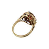 Ring mit oval facettiertem Citrin ca. 2 ct - photo 3