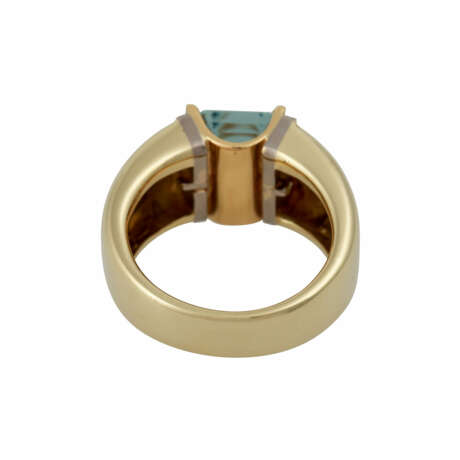 Ring mit Aquamarin, ca. 9x7,5 mm - photo 4