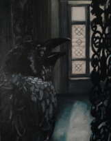 A crow in dark room / Ворон в темной комнате A crow in dark room / Ворон в темной комнате