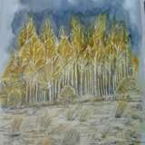 Painting “Pre-winter”, Mixed media, Modern, Landscape painting, 2020 - photo 1