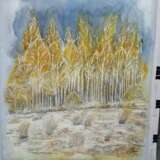 Painting “Pre-winter”, Mixed media, Modern, Landscape painting, 2020 - photo 2