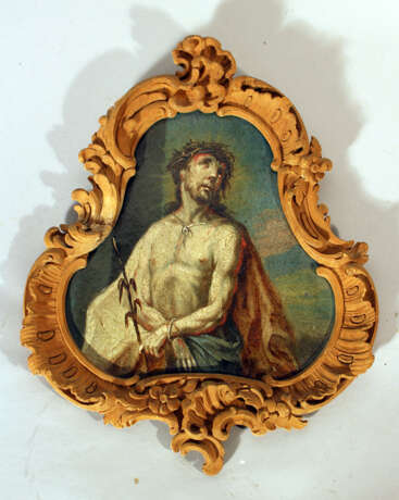 Georg Sebastian Urlaub (1685-1763)-attributed, Christ as Man of Sorrows - Foto 1