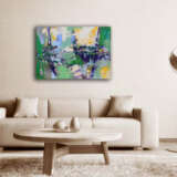 Painting “Picnic”, Canvas, Oil paint, Abstractionism, Everyday life, 2020 - photo 4