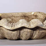 Shell shaped wall fountain basin with two scrolls - Foto 1