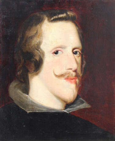 Diego Rodríguez de Silva y Velázquez (1599-1660)-follower, Portrait of Phillip VI from Spain, King of Portugal - Foto 1