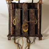 Clock movement with two bells and iron parts - Foto 1