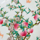 Chinese porcelain dish, round shape with upstanding border - Foto 2