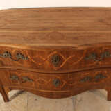A Bohemian baroque commode, on four long legs with two drawers and shaped front - photo 2
