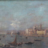 Francesco Guardi (1712-1793)-follower, Venice with boats and gondolieri - Foto 2