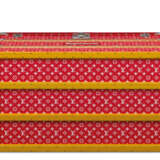 Louis Vuitton. A LIMITED EDITION RED & WHITE MONOGRAM COURRIER 90 TRUNK BY ... - фото 5