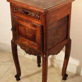 A French Provencal small chest on four high shaped legs with scroll endings - photo 2