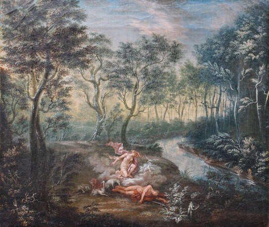 Flemish or German School 18th Century, Diana and Endymion - Foto 2