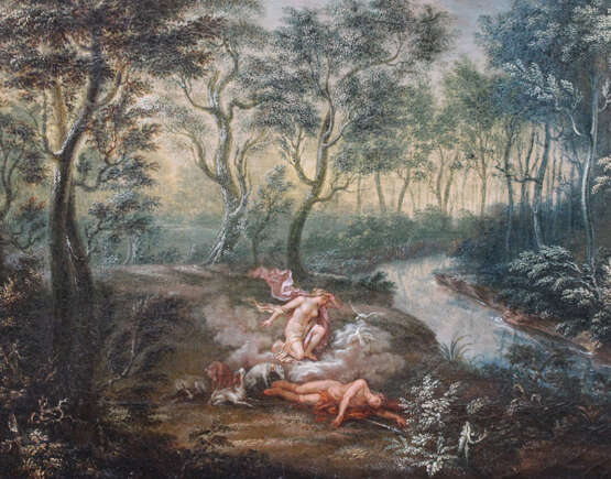 Flemish or German School 18th Century, Diana and Endymion - photo 3