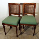 A pair of Louis XVI dining chairs - фото 1