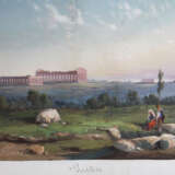 Gioacchino La Pira (1839-1870), View of Paestum with the monuments and some shepperds in the foreground - photo 3