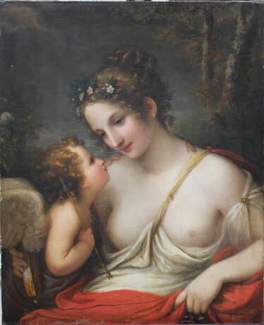 Natale Schiavoni (1777-1858)-attributed, Allegory with Amor and Psyche - photo 2