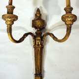 A French single wall applique in Louis XVI style, with two S-shaped branches and spouts - фото 2