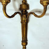 A French single wall applique in Louis XVI style, with two S-shaped branches and spouts - photo 3