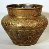 Middle Eastern Jewish brass pot - photo 1
