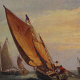 Dutch School mid of 19th Century, Boats and ships at the sea - Foto 3