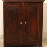 A small miniature armoire with two doors, round corners and on four feet - photo 3