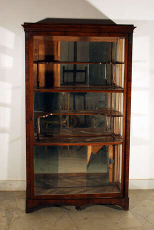 An Austrian Biedermeier display cabinet with short dimensions - фото 3