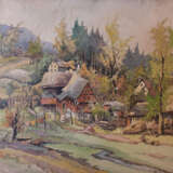 Karel Toman (1877-1946), View of a village - photo 2