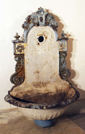 Vienna water basin, metal cast with floral decorations - Foto 2