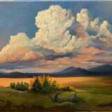 Painting “Evening.”, Canvas, Oil paint, Impressionist, Landscape painting, 2020 - photo 1