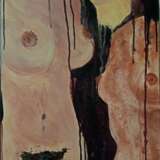 Painting “Three women”, Canvas, Acrylic paint, Contemporary art, Genre Nude, 2019 - photo 1
