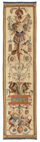 A SET OF FOUR LOUIS XVI BEAUVAIS TAPESTRY PANELS - фото 1