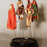 Six play figures from the Magic Flute from a puppet theatre - фото 1