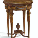 A GERMAN ORMOLU AND SILVER-MOUNTED MAHOGANY, FRUITWOOD AND S... - photo 1