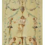 A GROUP OF FIVE LATE LOUIS XVI PAINTED BOISERIE PANELS - Foto 4