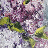 Design Painting “Lilacs in a pot”, Canvas, Oil paint, Realist, Landscape painting, 2020 - photo 2