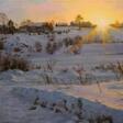 "Sonnenuntergang in Бекленищева" - Kauf mit einem Klick