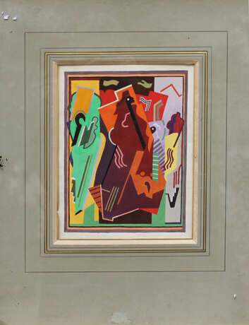 Albert Gleizes (1881-1953), Cubistic composition, watercolour or poster paint, on paper - фото 2