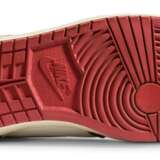 Air Jordan 1 High "'Shattered Backboard' Origin Story," Game-Worn Signed Sneaker - photo 8