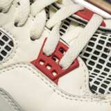 Air Jordan 4 “Fire Red,” Player Exclusive, Game-Worn Signed Sneaker - photo 10