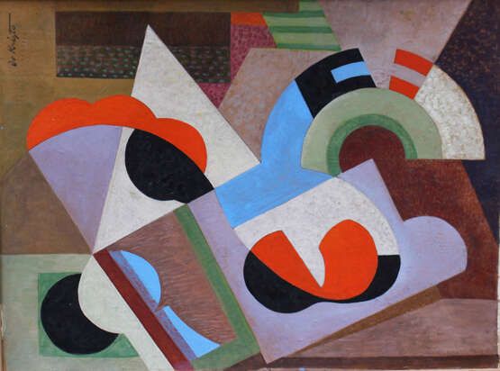Bela De Kristo (1920-2006), Cubistic composition around 1950 - photo 2
