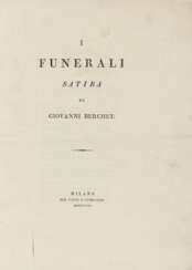 BERCHET Giovanni (1783-1851) - I Funerali