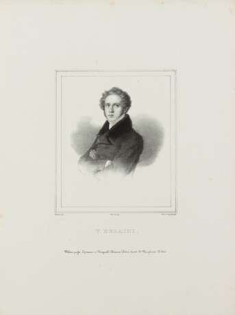 FOCOSI, Roberto (1806-1862) - Ritratti di rinomati viventi compositori, cantanti e professori di musica disegnati in litografia - фото 1