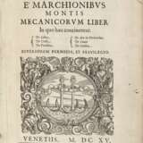 MONTE, Guidobaldo del (1545-1607) - Mecanicorum Liber - photo 1