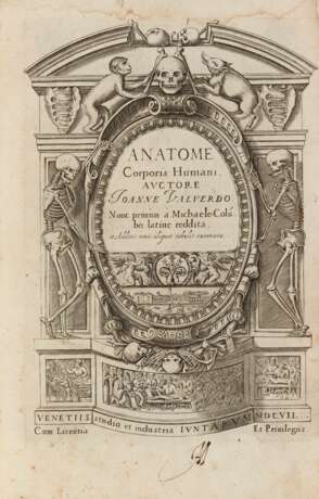 VALVERDE, Juan De (attivo 1560) - Anatome corporis humani - Foto 1